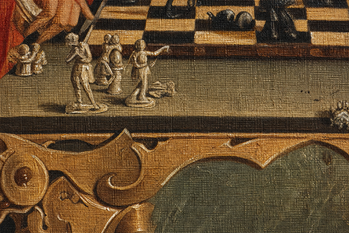 The board between them