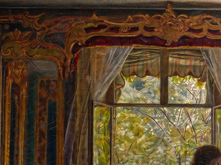The garden in the mirror