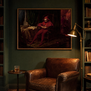 Stanczyk in an evening study