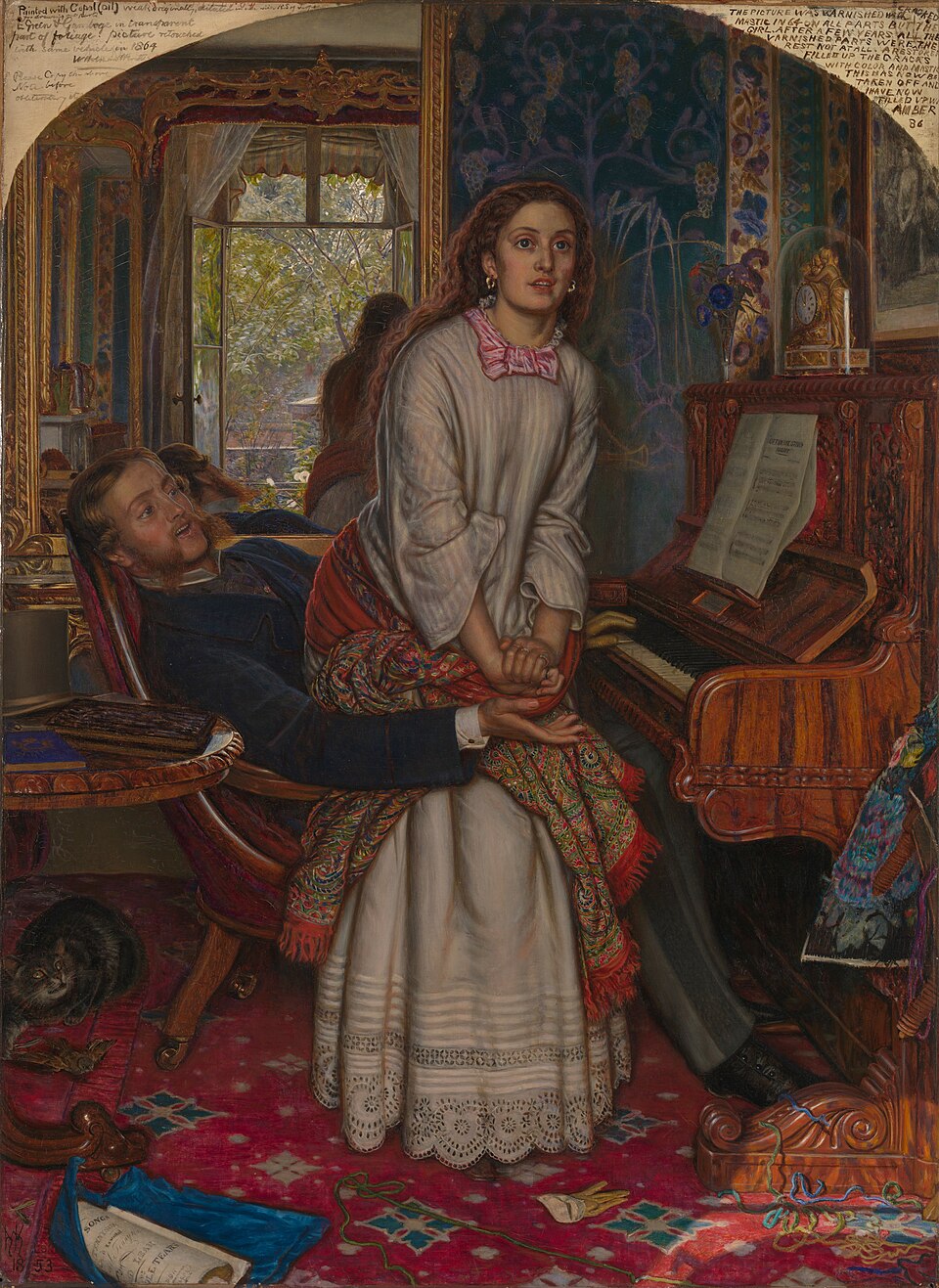He sings an old song. She remembers everything.